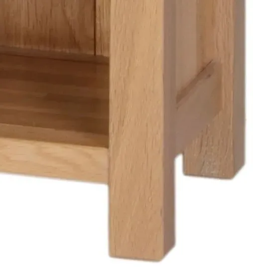 Nimbus Oak High Bookcase - Light Oak