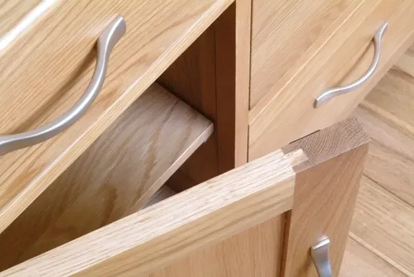 Nimbus Oak Large Dresser Base - Light Oak