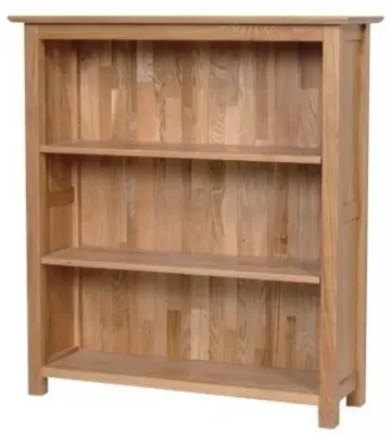 Nimbus Oak Low Bookcase - Light Oak image