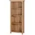 Nimbus Oak Narrow Bookcase - Light Oak