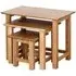Nimbus Oak Nest of 3 Tables - Light Oak
