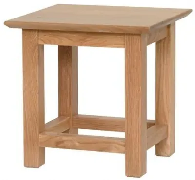 Nimbus Oak Side Table - Light Oak image