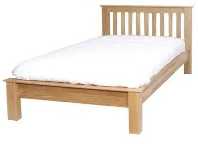 Nimbus Oak Slatted Bed - Light Oak image