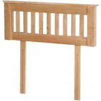 Nimbus Oak Slatted Headboard - Light Oak