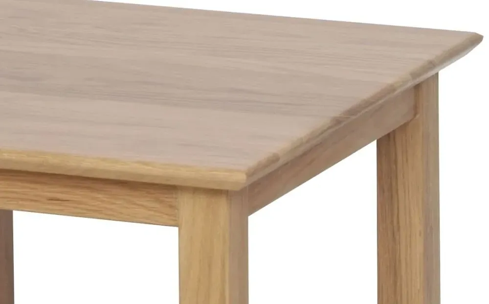 Nimbus Oak Small Coffee Table with Shelf - Light Oak