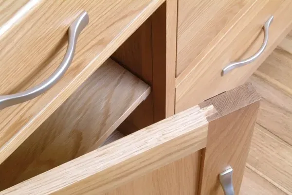 Nimbus Oak Small Dresser Base - Light Oak