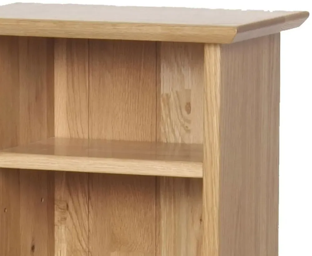 Nimbus Oak Tall CD Rack - Light Oak