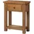 Original Rustic Oak 1 Drawer Console Table - Rustic Oak