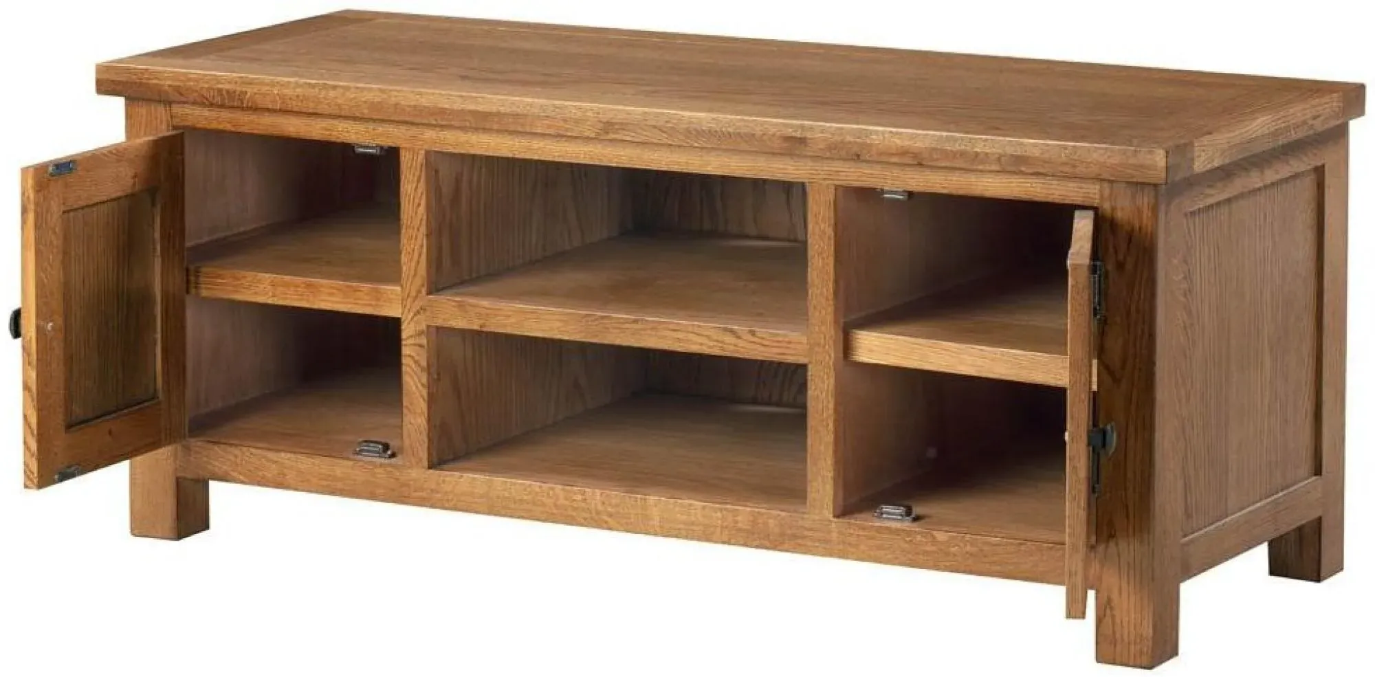 Original Rustic Oak 120cm TV Unit - Rustic Oak