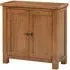 Original Rustic Oak 2 Door Small Cabinet - Rustic Oak