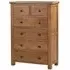 Original Rustic Oak 2+4 Drawer Chest - Rustic Oak