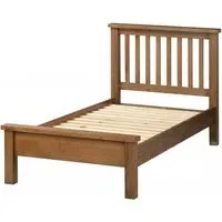 Original Rustic Oak Bed Frame - Rustic Oak
