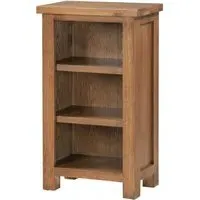 Original Rustic Oak Small Bookcase - Rustic Oak