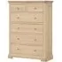 Romford Oak 2+4 Drawer Chest - Pale Oak