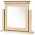 Romford Oak Dressing Mirror - Pale Oak