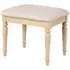 Romford Oak Padded Dressing Stool - Pale Oak