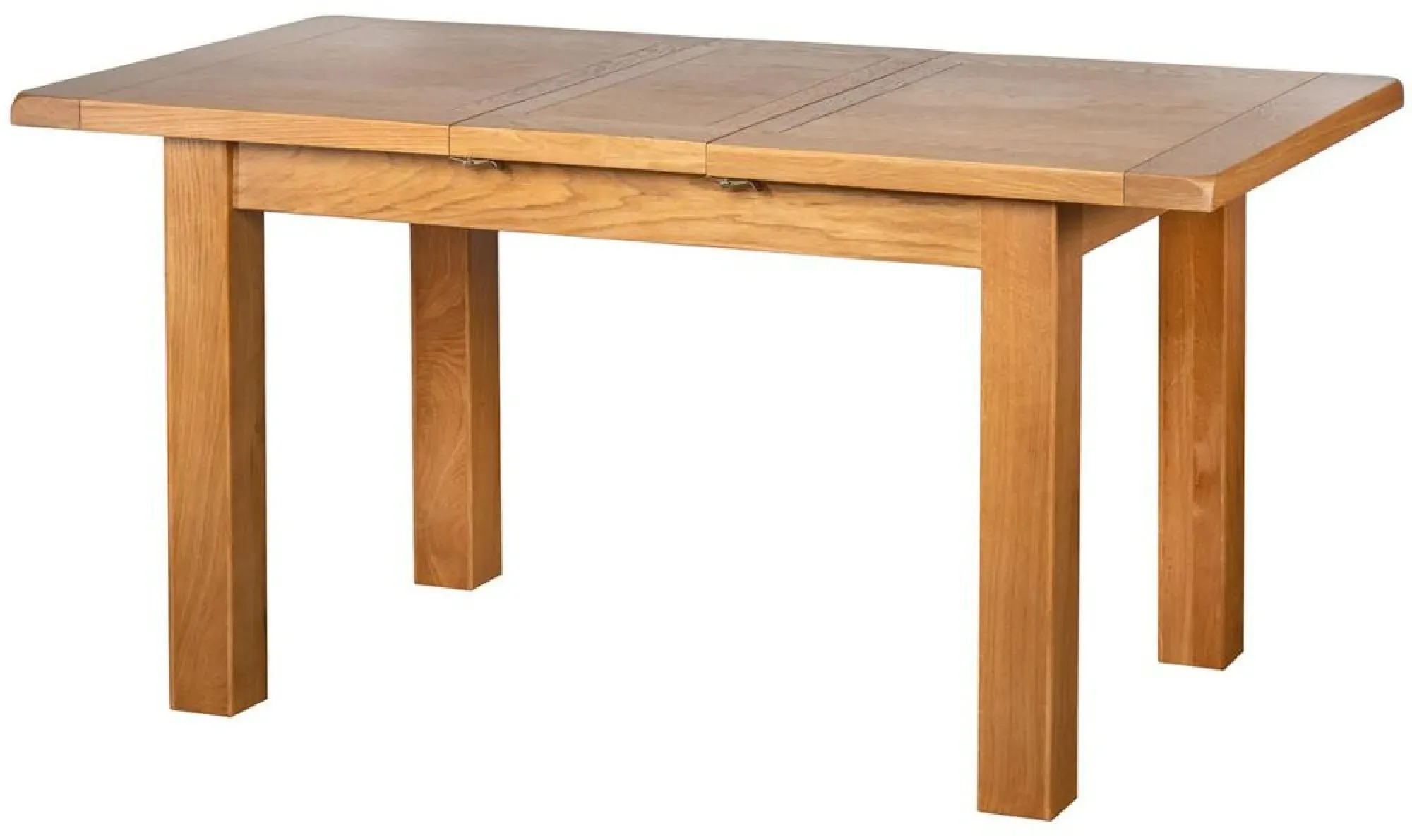 Somer 4-6 Seater Extendable Dining Set with Ladder Chairs - Oak