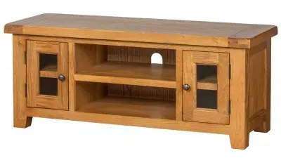Somer Oak 120cm TV Unit - Wax