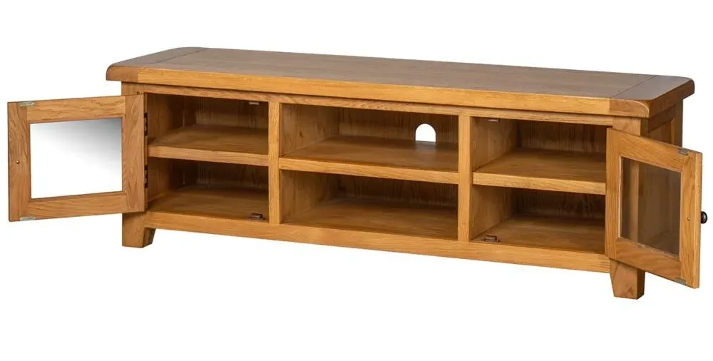 Somer Oak 150cm TV Unit - Wax