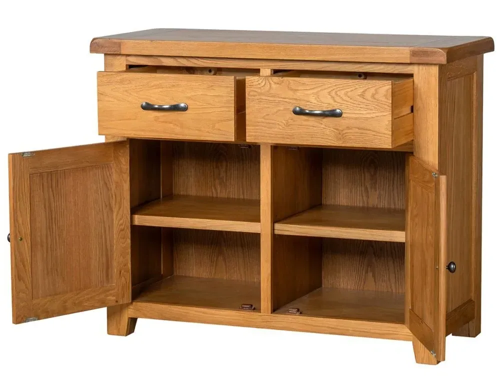 Somer Oak 2 Door Sideboard - Wax
