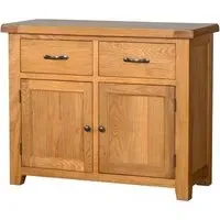 Somer Oak 2 Door Sideboard - Wax