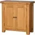 Somer Oak 2 Door Small Cabinet - Wax