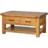 Somer Oak 2 Drawer Coffee Table - Wax, Oak