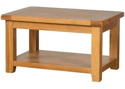 Somer Oak 90cm Coffee Table - Wax image