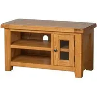 Somer Oak 90cm TV Unit - Wax