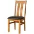 Somer Oak Arizona Slatted Back Dining Chair Set - Wax