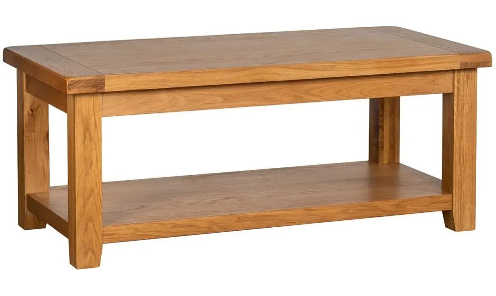 Somer Oak Coffee Table - Wax