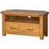 Somer Oak Corner TV Unit - Wax
