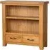 Somer Oak Low Bookcase - Wax, Oak