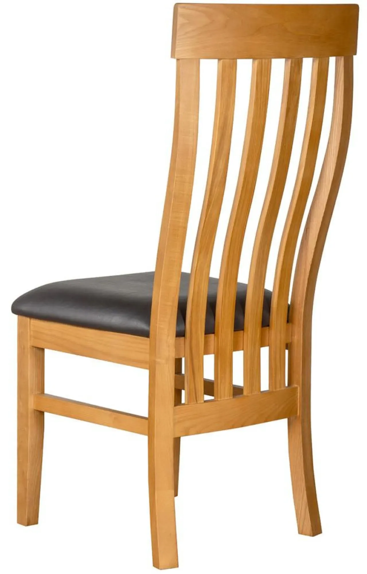 Somer Oak Toulouse Slatted Back Dining Chair Set - Wax