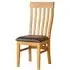 Somer Oak Toulouse Slatted Back Dining Chair Set - Wax