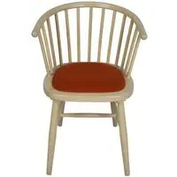 Twyford Curved Dining Chair Set of 2 - Rust