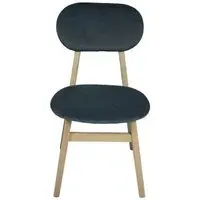 Twyford Dining Chair Set of 2 - Dark Grey