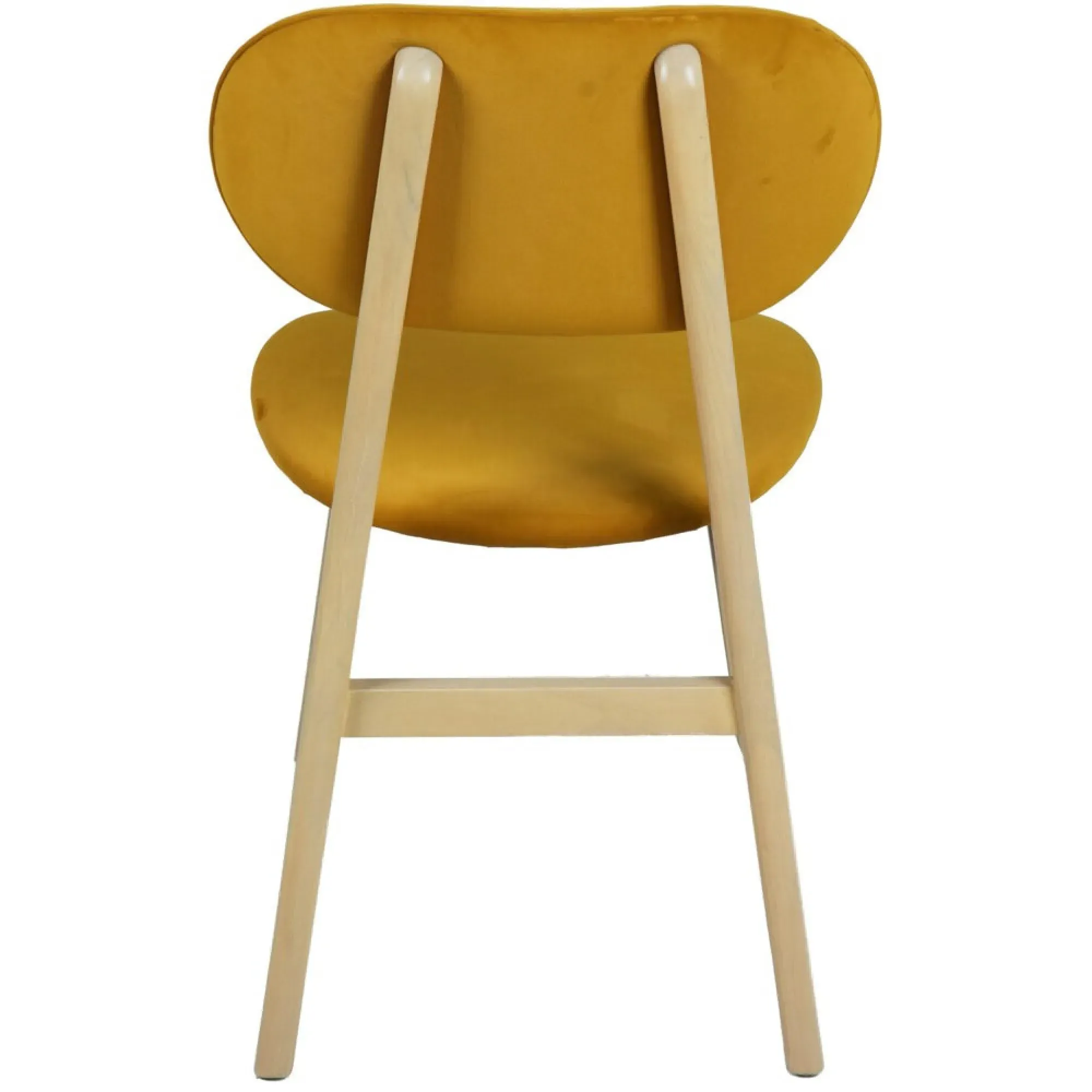 Twyford Dining Chair Set of 2 - Mustard
