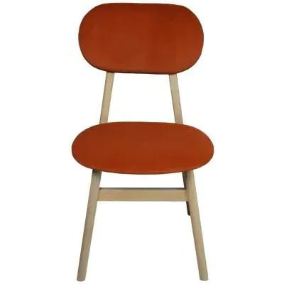 Twyford Dining Chair Set of 2 - Rust