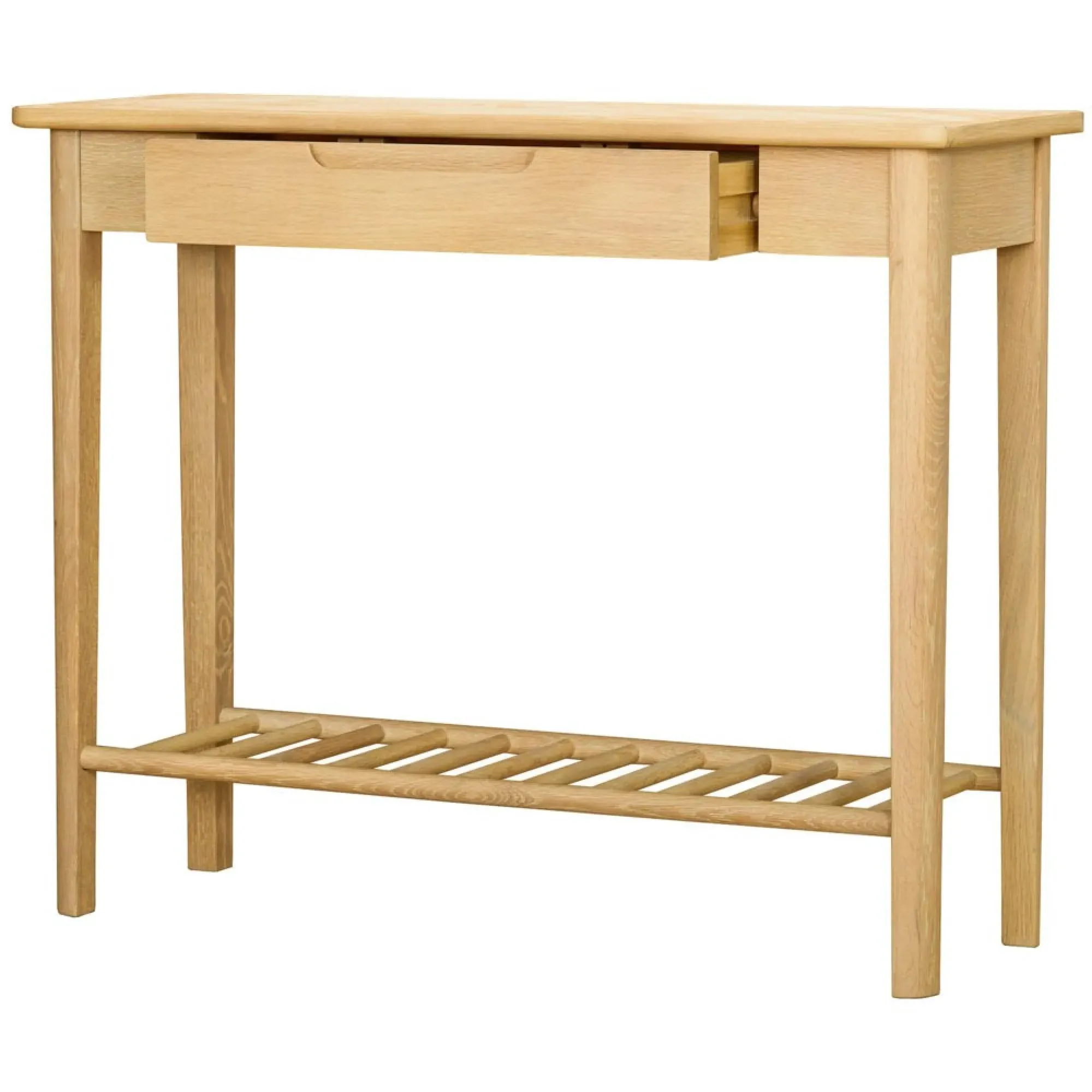 Twyford Oak 1 Drawer Console Table - Oak