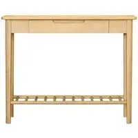 Twyford Oak 1 Drawer Console Table - Oak
