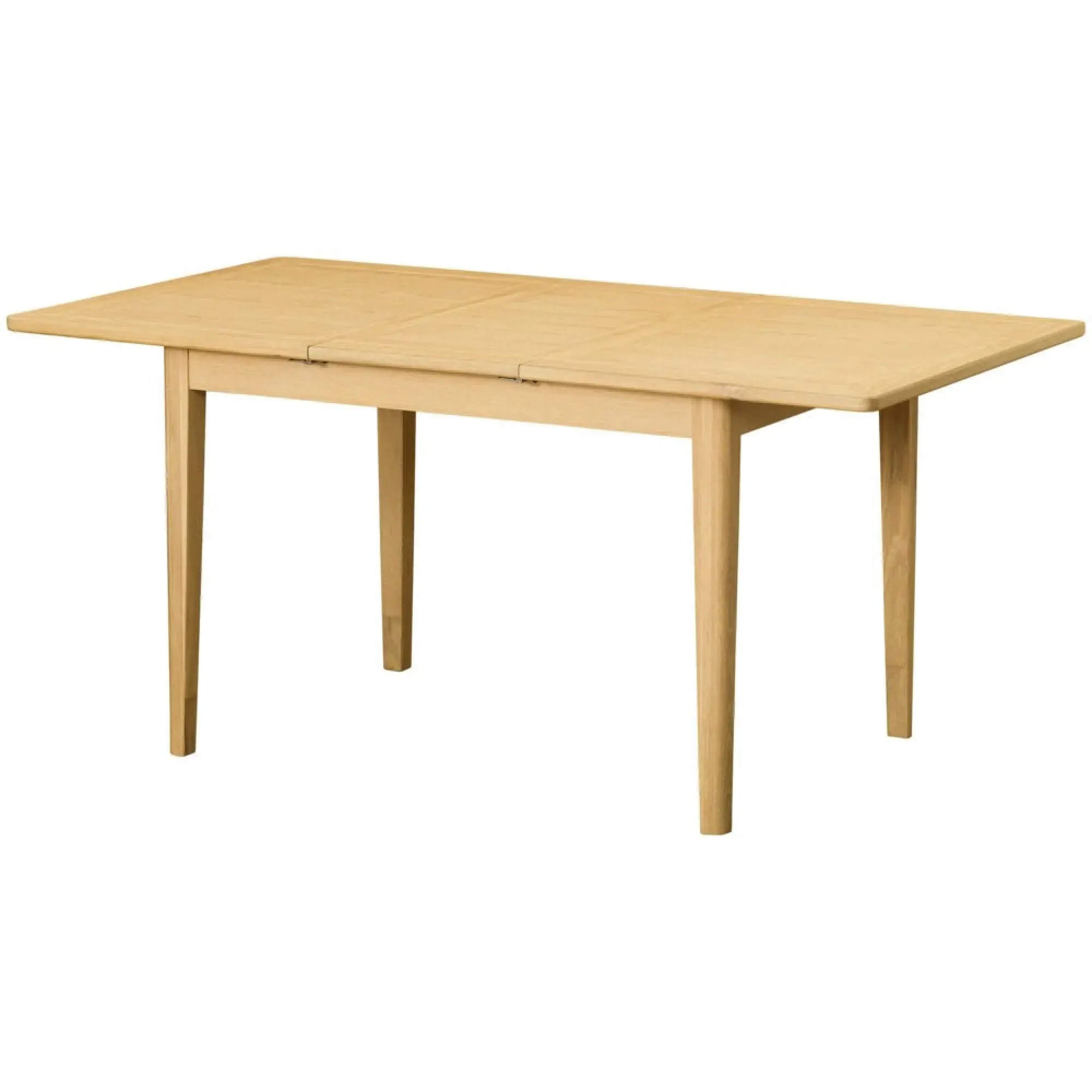 Twyford Oak 4-6 Seater Extending Dining Table - Pale Oak