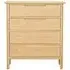 Twyford Oak 4 Drawer Wide Chest - Pale Oak