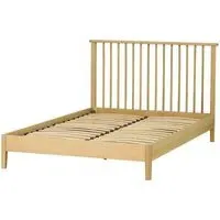 Twyford Oak Slatted Bed - Pale Oak
