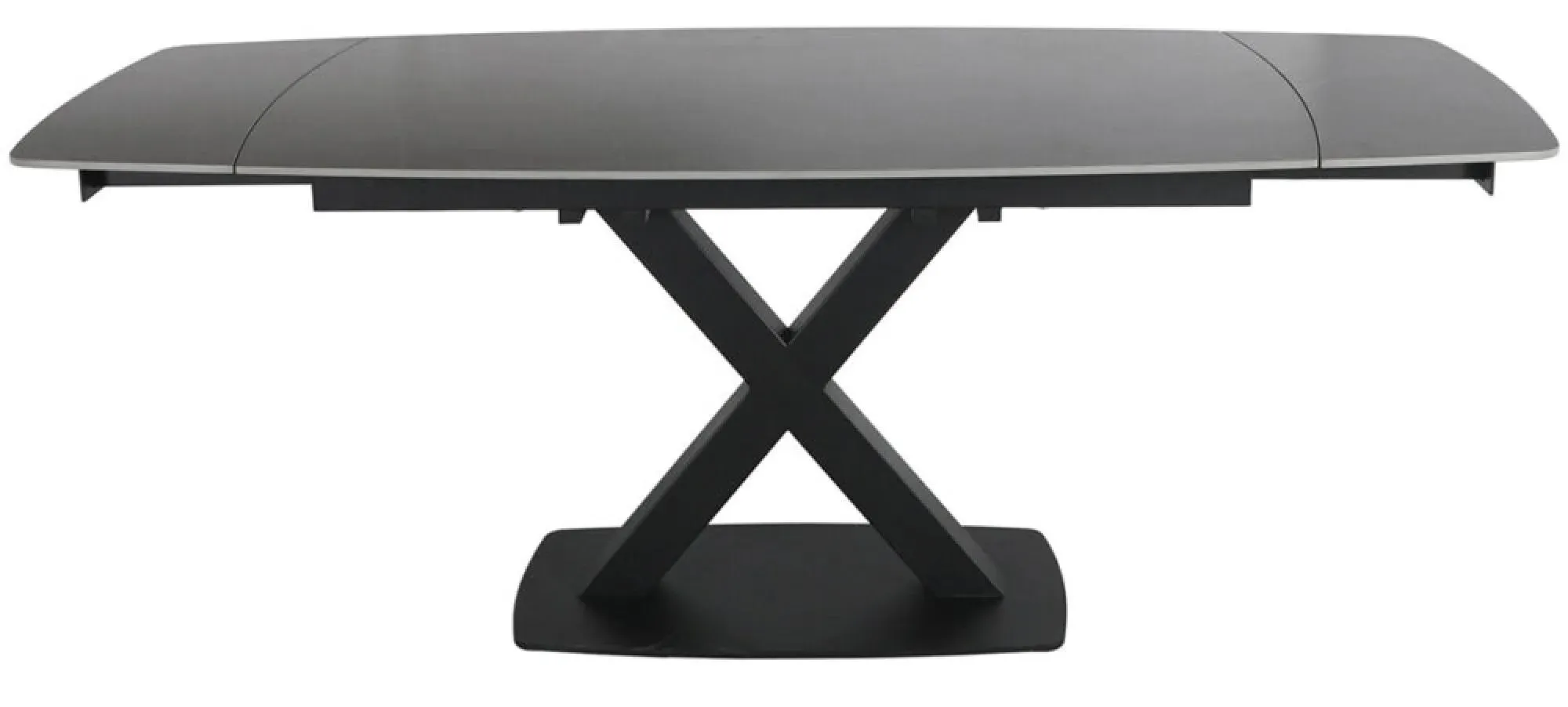 Vernal 4-8 Seater Extending Dining Table - Grey, Sintered Stone