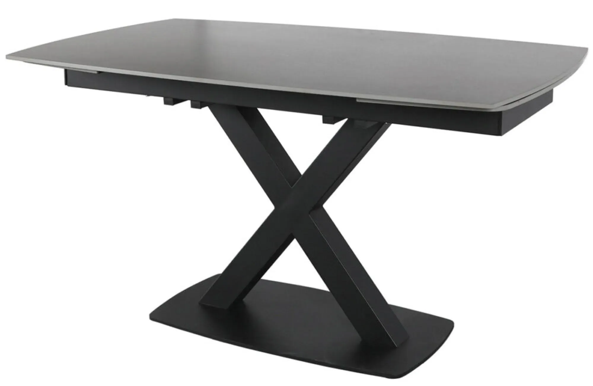 Vernal 4-8 Seater Extending Dining Table - Grey, Sintered Stone