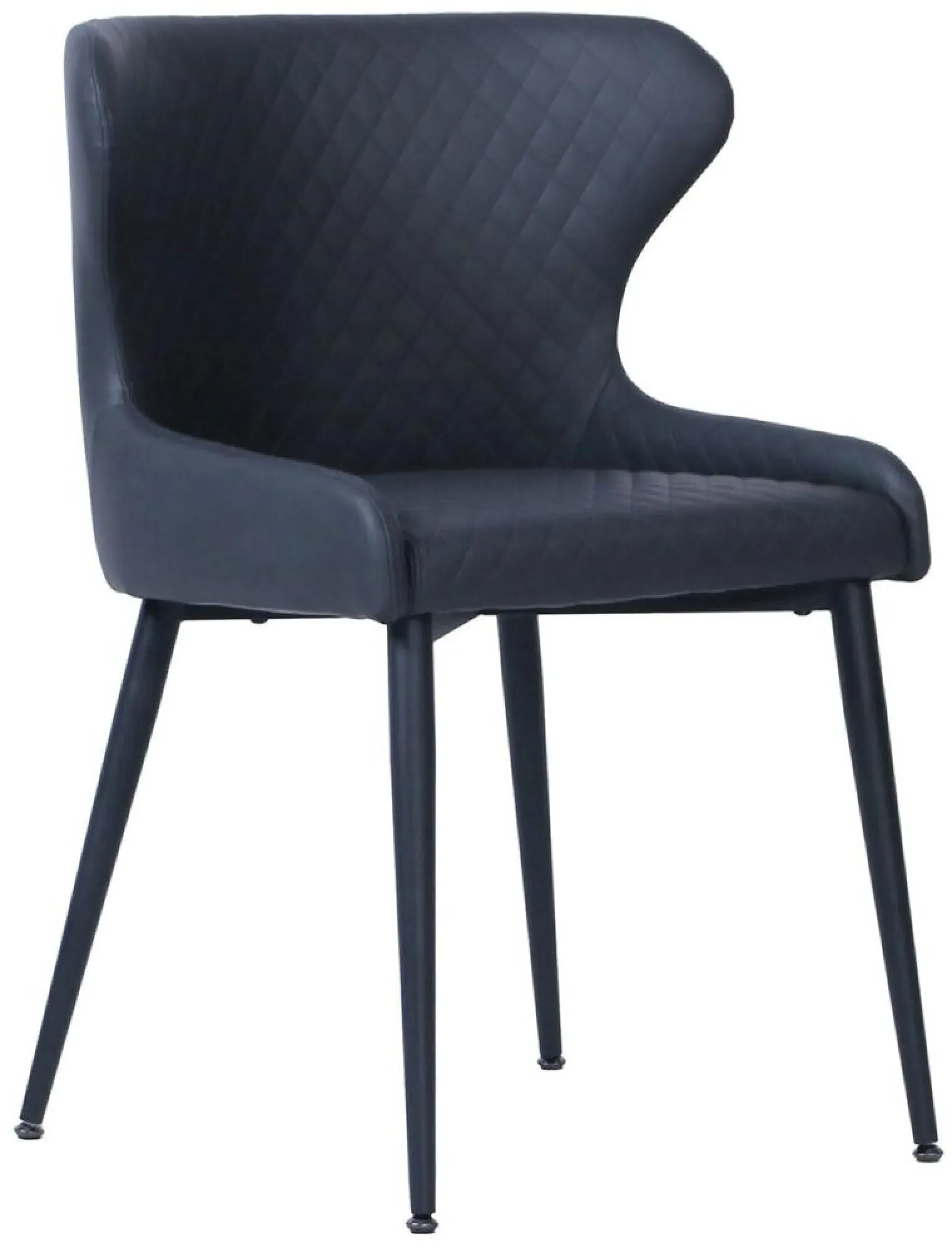 Vernal 4-Seater Dining Set with Langley Chairs - White