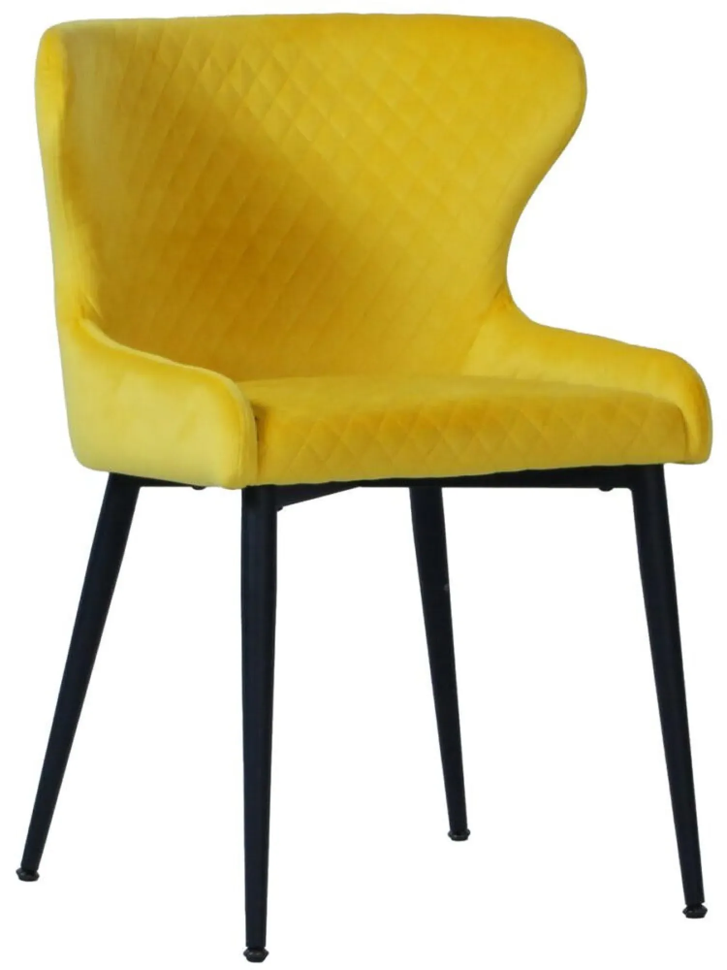 Vernal 4-Seater Dining Set with Langley Chairs - White