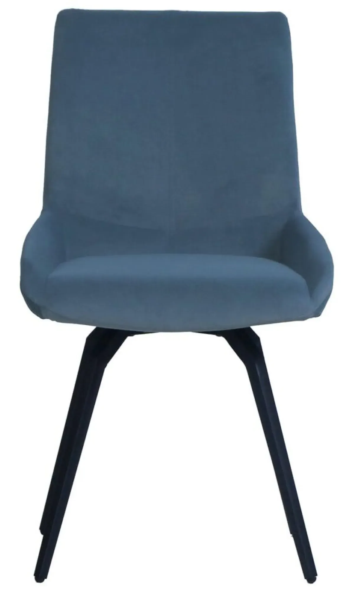 Vernal 4-Seater Dining Set with Malcom Swivel Chairs - Grey