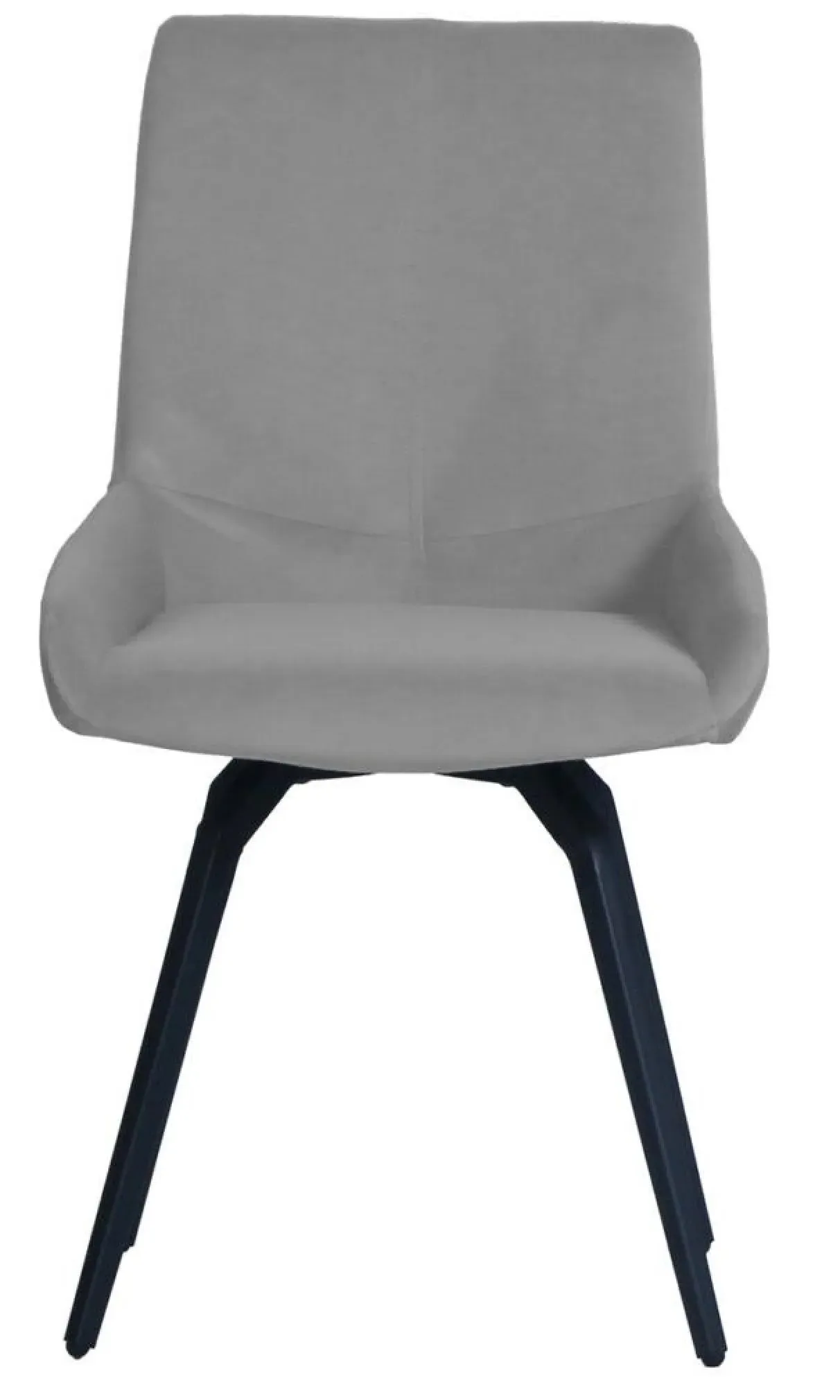 Vernal 4-Seater Dining Set with Malcom Swivel Chairs - White